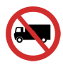 Truck Prohibited